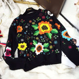 Wild Flowers Sweater