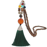 Nepal Wood Tranquility Necklace
