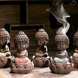 Lotus Little Buddha Incense Burner - TantricJewels