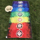 7 Chakra Yoga Tapestry Mat