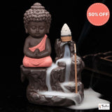 Little Buddha Back Flow Incense Burner (+20 Incense Cones)