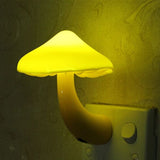 Golden Mushroom Night Light