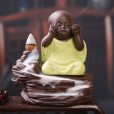 Funny Little Monk Incense Burner
