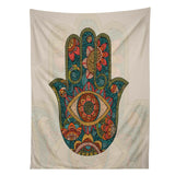 Hamsa Hand Mandala Tapestry