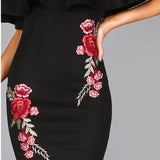 Flamenco Rose Dress