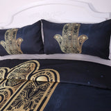Hamsa Hand Duvet Cover With Pillowcase