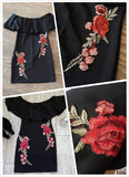 Flamenco Rose Dress