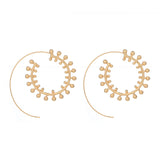 Gaia Spiral Earrings