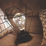 Edison Style Metal Terrarium Lamp