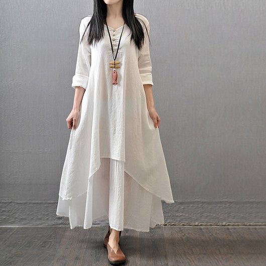 Boho Casual Vintage Dress – TantricJewels