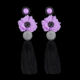 Tassel Flower Earrings