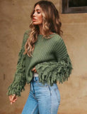 Autumn Tassel Sweater