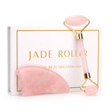 Rose Quartz and Natural Jade Rollers