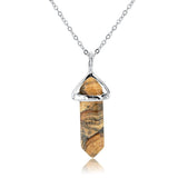 Natural Stone Healing Point Pendant - TantricJewels
